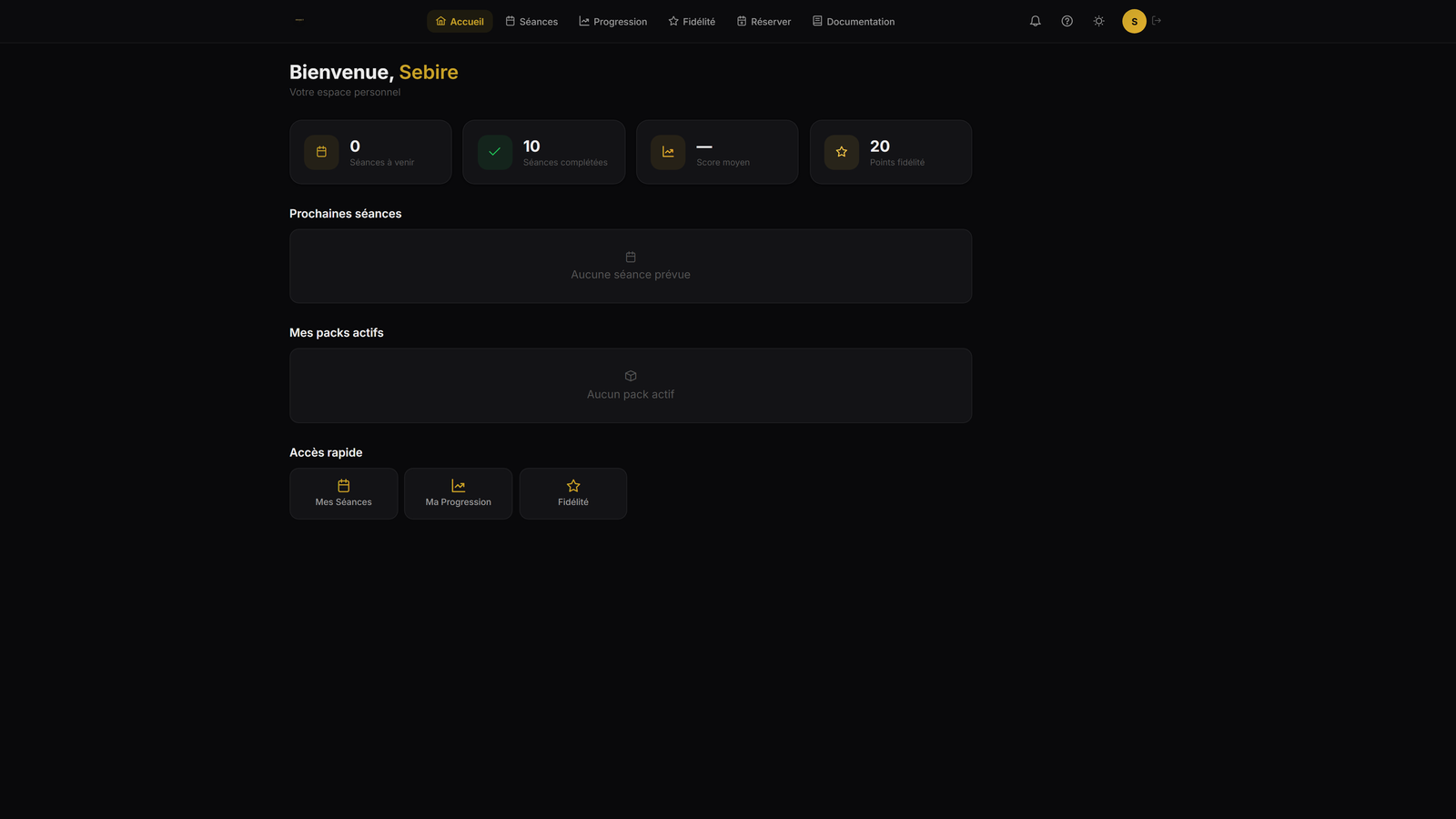 Dashboard client