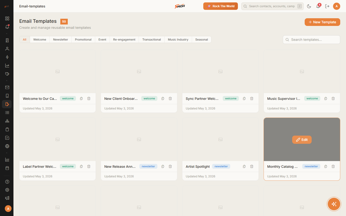 Email templates