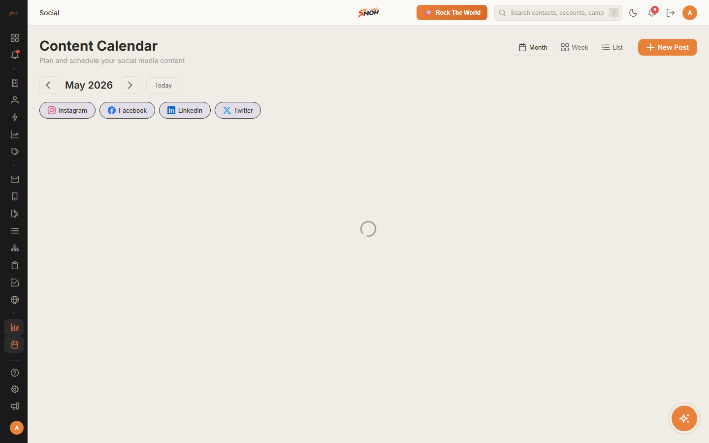 Social calendar
